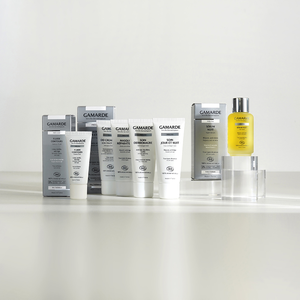 gamme pres age gamarde anti age bio eau thermale anti age