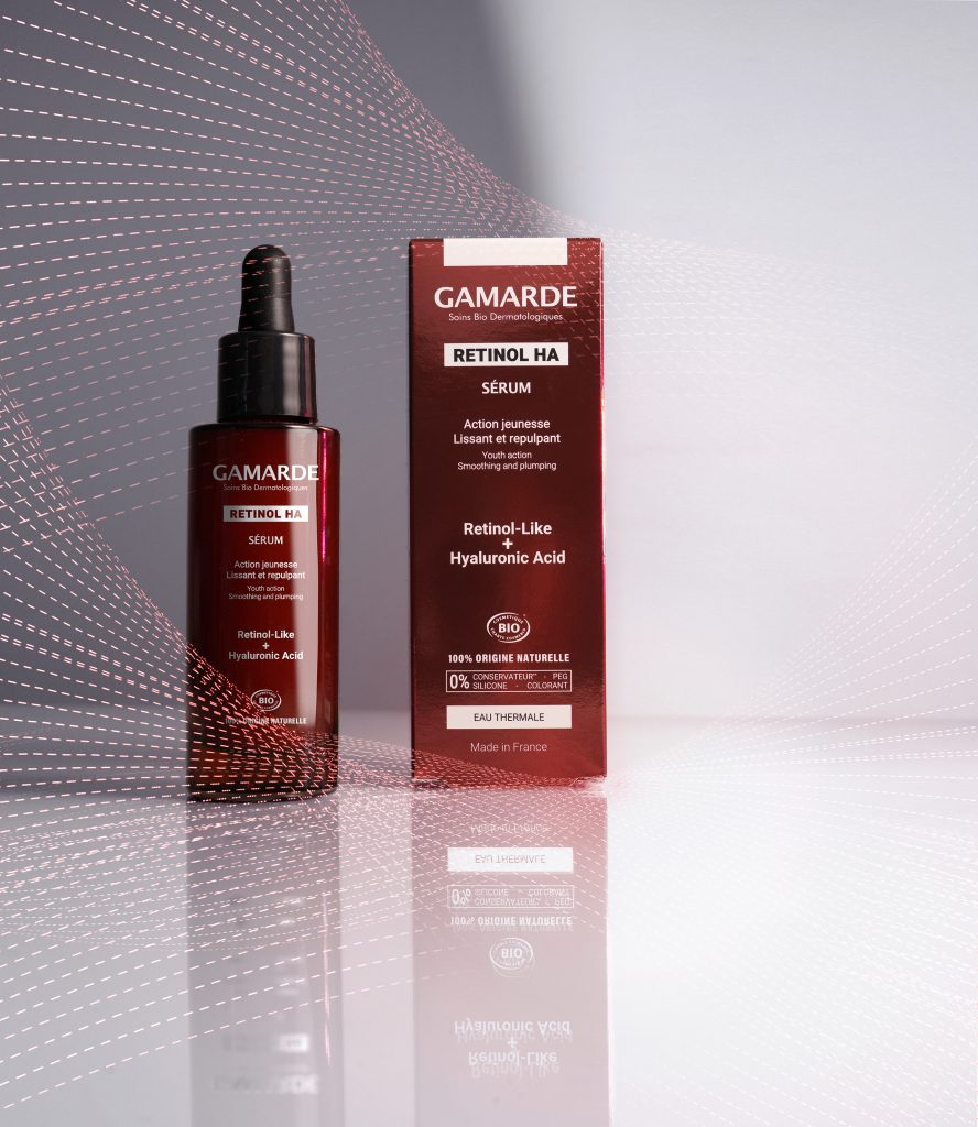 Produits de la gamme Rétinol HA sérum et son étui